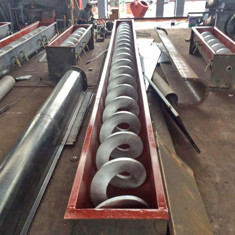 無軸螺旋輸送機