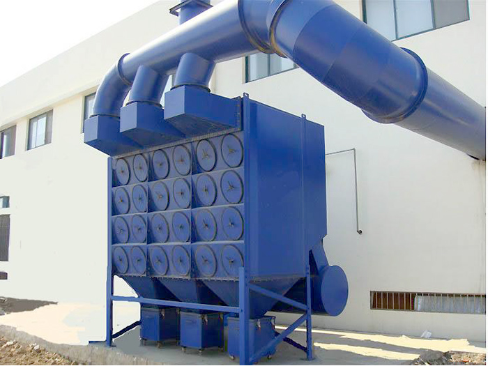 斜插式濾筒除塵器